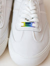 Rainbow Laces - White Edition + Charm