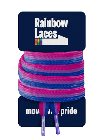 Rainbow Laces - Bi Edition