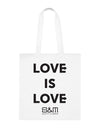 Love Is Love Slogan Tote Bag